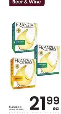 Albertsons Franzia offer