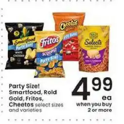 Albertsons Party Size Snacks offer