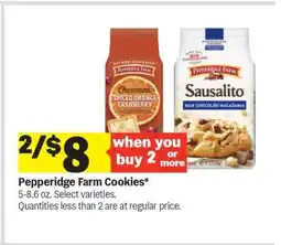Meijer Pepperidge Farm Cookies offer