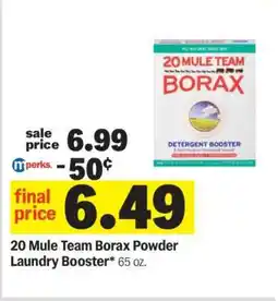 Meijer 20 Mule Team Borax Powder Laundry Booster offer