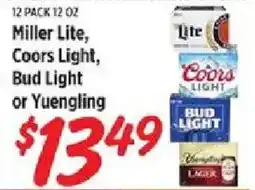 Rouses Miller Lite, Coors Light, Bud Light or Yuengling offer