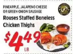 Rouses Rouses Stuffed Boneless Chicken Thighs offer