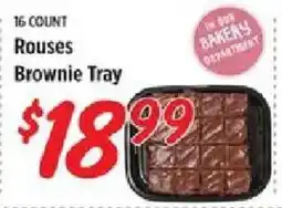 Rouses Rouses Brownie Tray offer