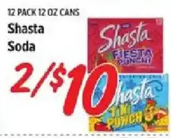Rouses Shasta Soda offer
