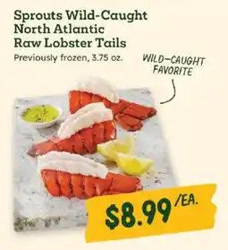 Sprouts Farmers Market Sprouts wild-caught north atlantic raw lobster tails offer
