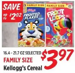 Rouses Kellogg's Cereal offer