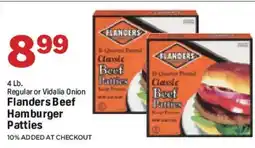 Market Basket Flanders Beef Hamburger Patties offer