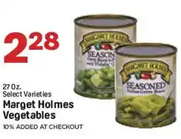 Market Basket Margret Holmes Seasoned Vegetables offer