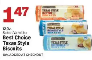 Best Choice Texas Style Biscuits
