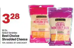 Market Basket Best Choice Shredded Cheese offer