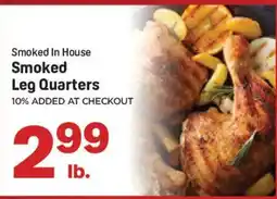 Market Basket Smoked In House Smoked Leg Quarters offer