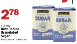 Market Basket Best Choice Granulated Sugar offer