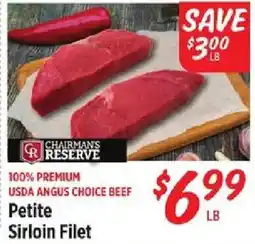 Rouses Chairman's Reserve Petite Sirloin Filet offer