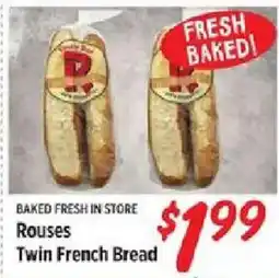 Rouses Rouses Twin French Bread offer