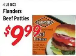Rouses Flanders beef patties offer