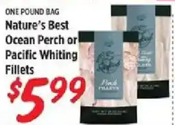 Rouses Nature's Best Ocean Perch or Pacific Whiting Fillets offer