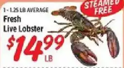 Rouses Fresh Live Lobster offer