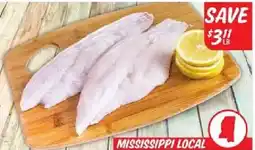 Rouses Mississippi Local Fish Fillets offer