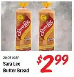 Rouses Sara Lee Butter Bread offer