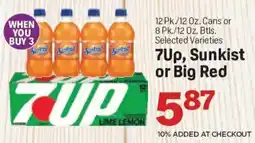 Market Basket 7up lime lemon offer