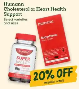 Sprouts Farmers Market Humann Superbeets Heart Tablets offer