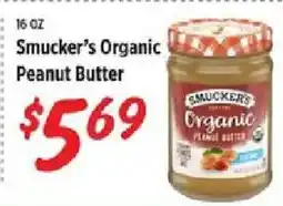 Rouses Smucker's Organic Peanut Butter offer
