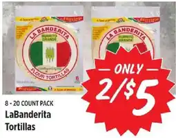Rouses LaBanderita tortillas offer