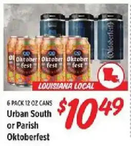 Rouses Urban South or Parish Oktoberfest offer