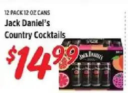 Rouses Jack Daniel's Country Cocktails offer