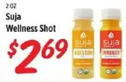 Rouses Suja Wellness Shot offer