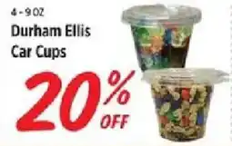 Rouses Durham Ellis Car Cups offer