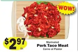 Sellers Bros Marinated Pork Taco Meat offer