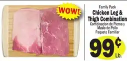 Sellers Bros Family Pack Chicken Leg & Thigh Combination offer