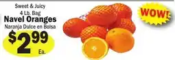 Sellers Bros Sweet & Juicy Navel Oranges offer