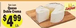 Sellers Bros San Juan Queso Doble Crema offer