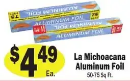 Sellers Bros La Michoacana aluminum foil offer