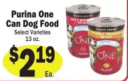 Sellers Bros Purina One Can Dog Food offer