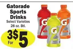 Sellers Bros Gatorade Sports Drinks offer