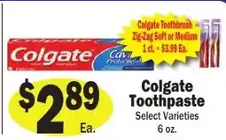 Sellers Bros Colgate toothpaste offer