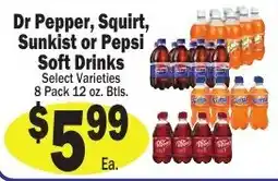 Sellers Bros Dr Pepper, Squirt, Sunkist or Pepsi Soft Drinks offer