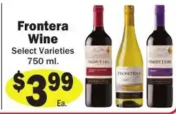 Sellers Bros Frontera Wine offer
