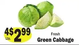 Sellers Bros Fresh Green Cabbage offer