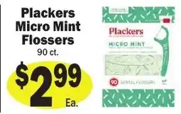 Sellers Bros Plackers micro mint flossers offer