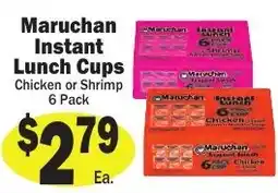 Sellers Bros Maruchan instant lunch cups offer