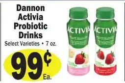 Sellers Bros Dannon Activia Probiotic Drinks offer