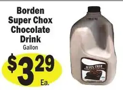 Sellers Bros Borden super chox chocolate drink offer