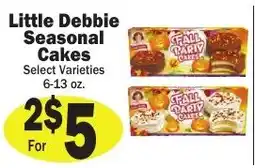 Sellers Bros Little Debbie Seasonal Cakes offer