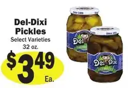 Sellers Bros Del-Dixi pickles offer