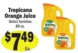 Sellers Bros Tropicana orange juice offer