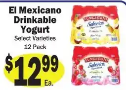Sellers Bros El Mexicano Drinkable Yogurt offer